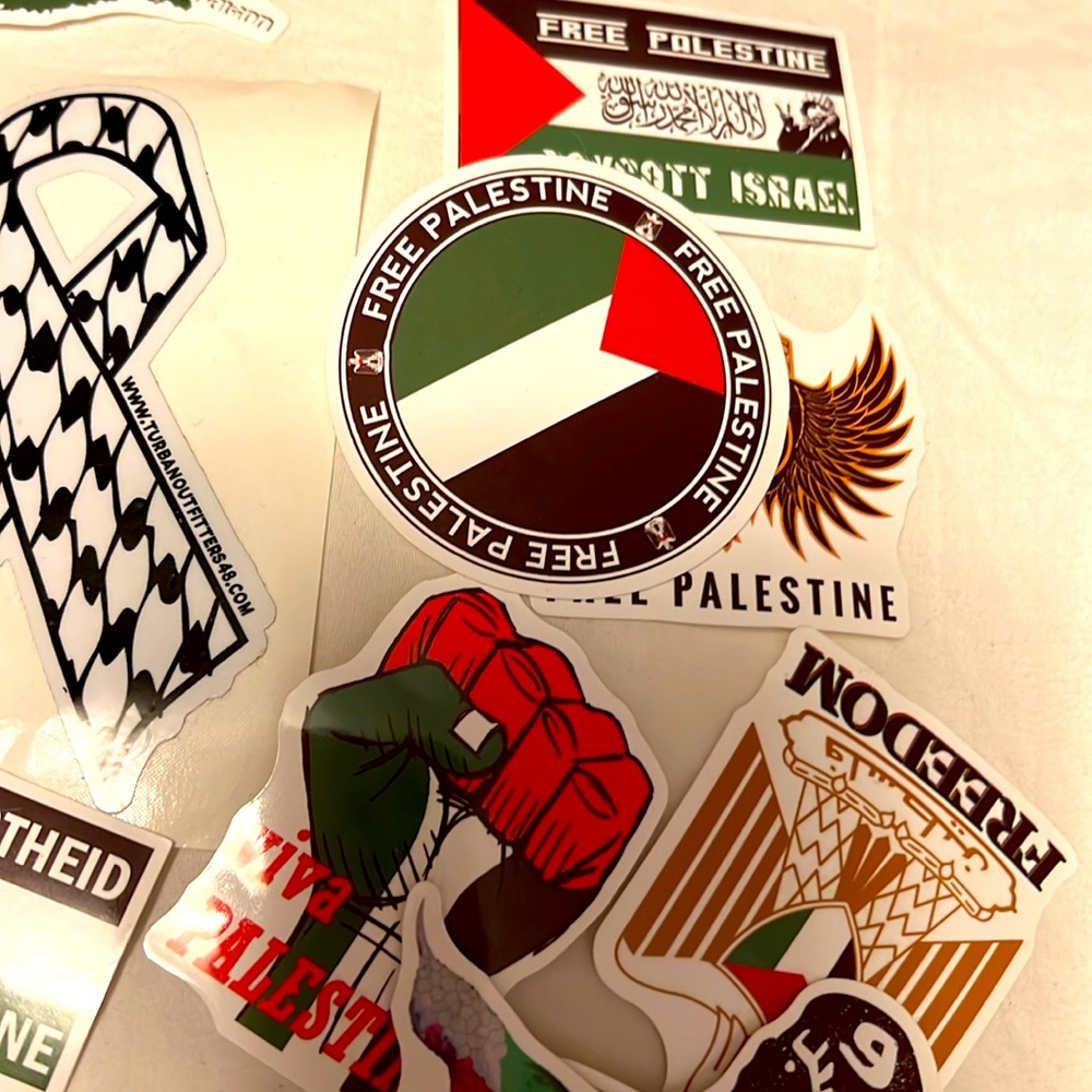 PALESTINIAN ♥️♥️ 5/25$ New keffiya bumper sticker and more♥️Price per one